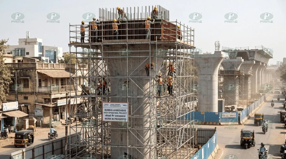 Bullet Train Scaffolding