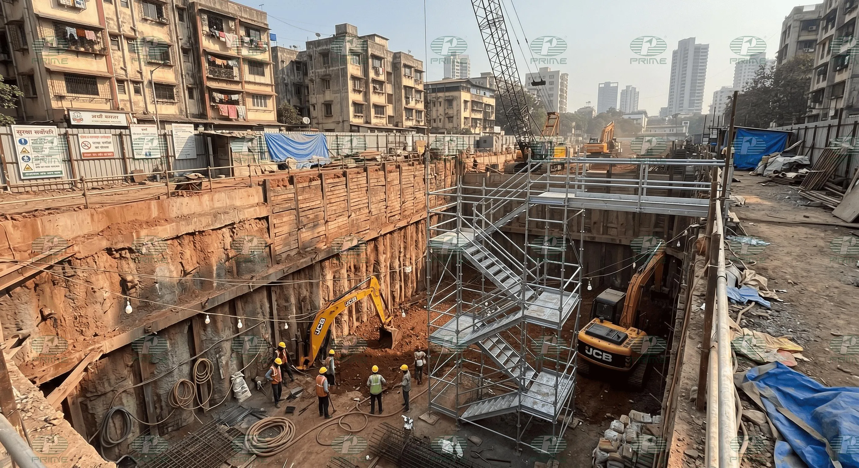 Deep Excavation Access