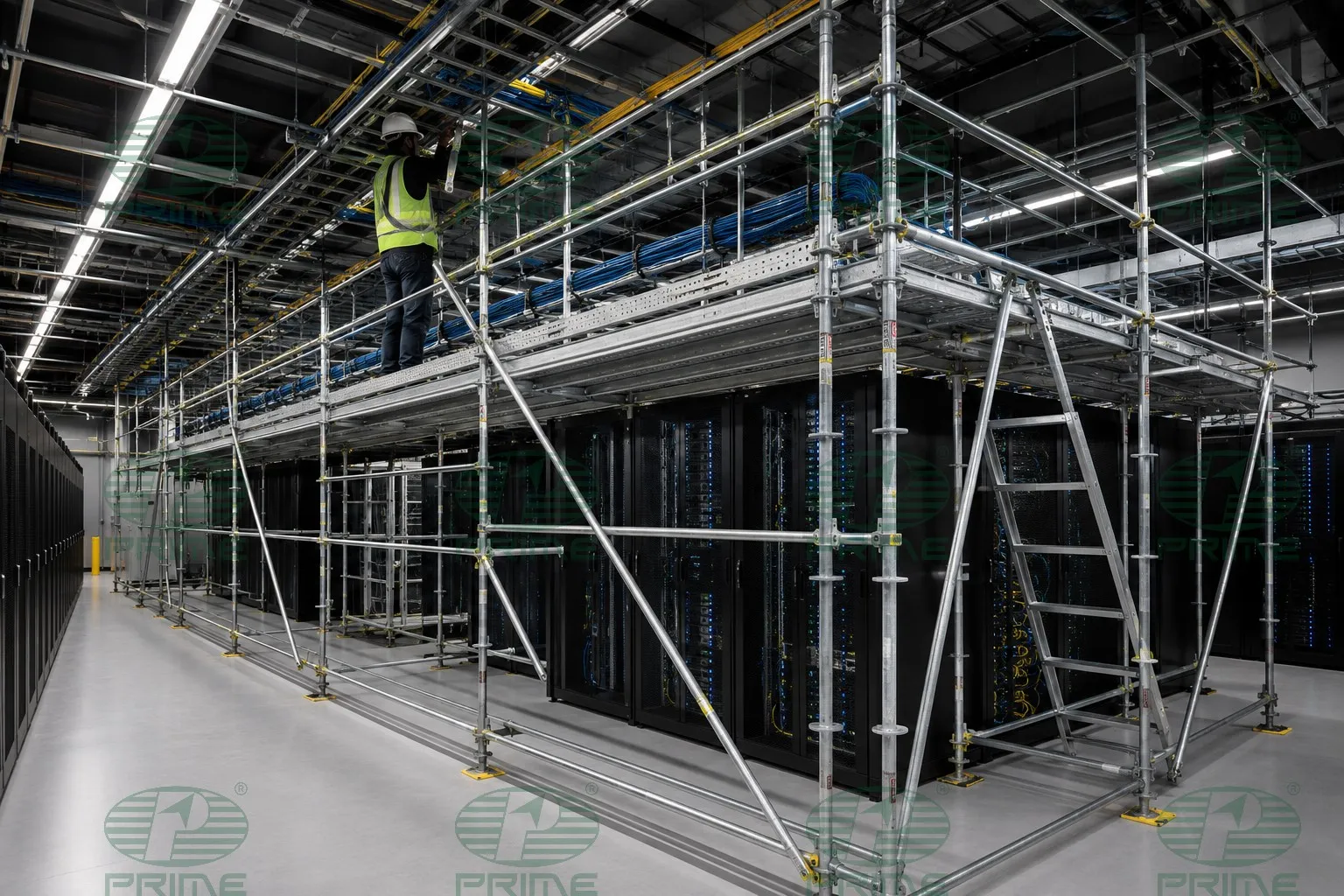 Architectural Building Scaffolding